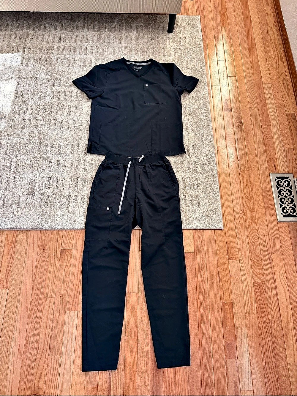 Fabletics Black Athletic Set Size Medium Like New